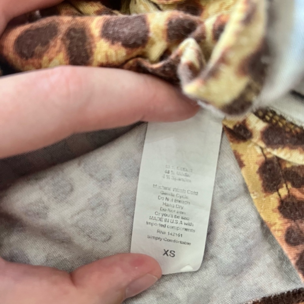 LuLaRoe Maria Leopard Print Maxi Dress – Size XS - Picture 6 of 7